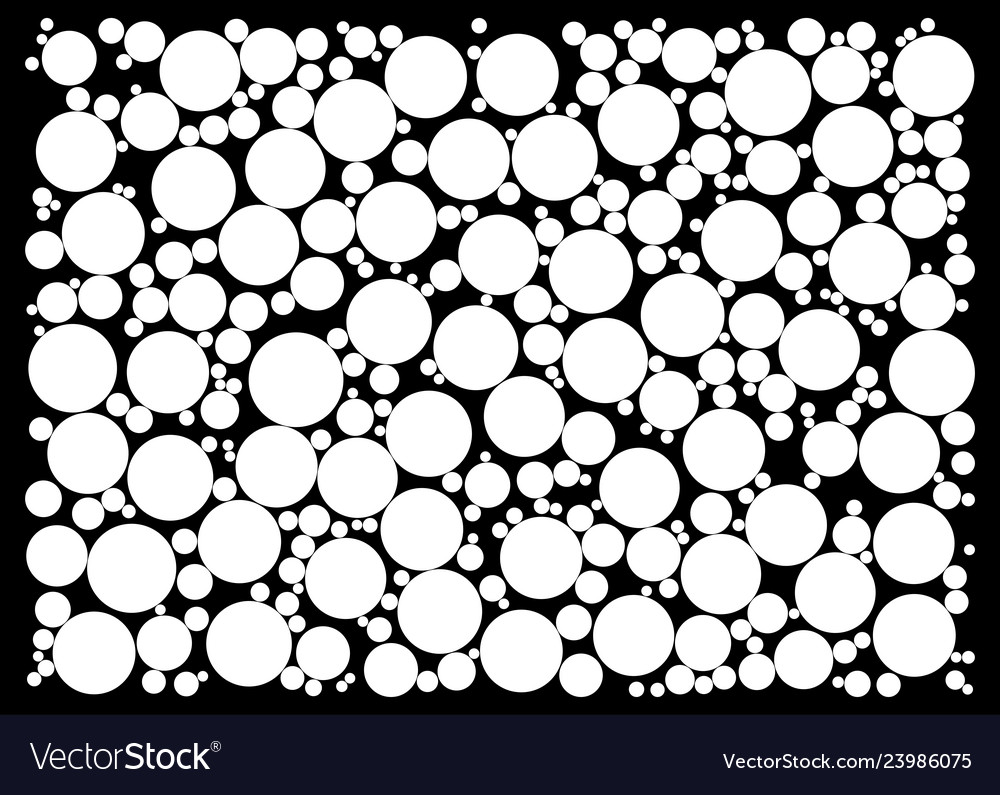 Random dots on black background vector image Random dots on black background