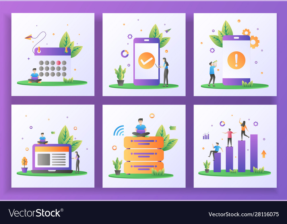Schedule & Application Management Icons