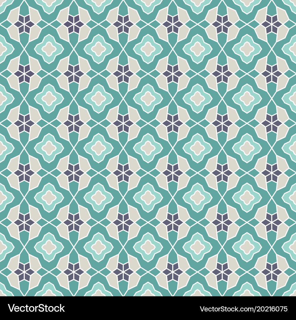 Seamless pattern in moroccan style Royalty Free Vector Image