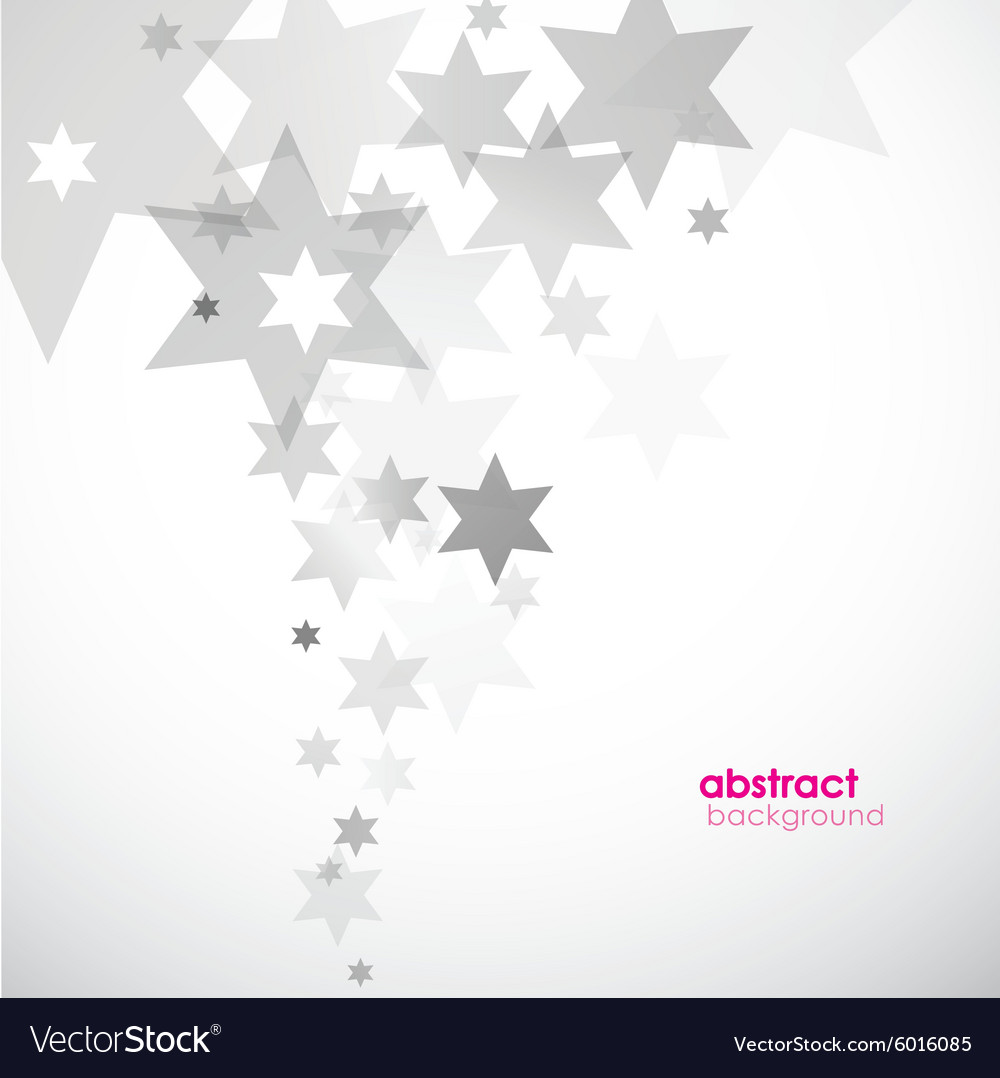 Abstract background template with stars