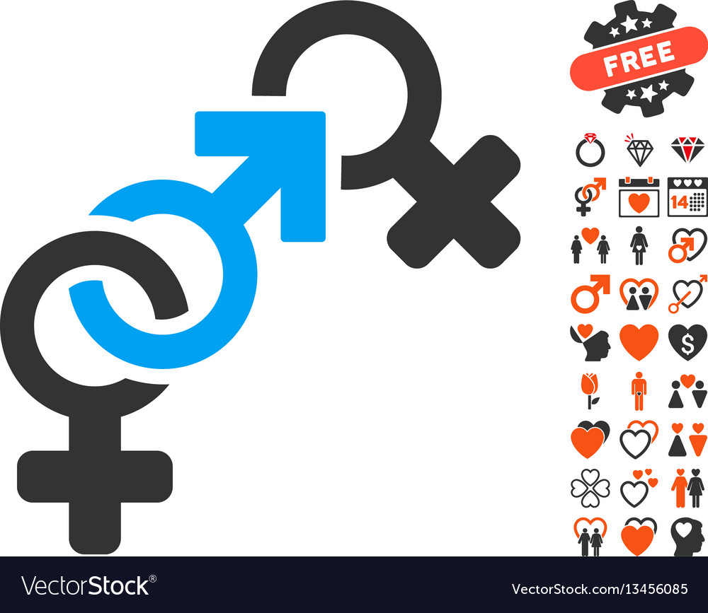 Faith breach icon with dating bonus vector image Faith breach icon with dating bonus