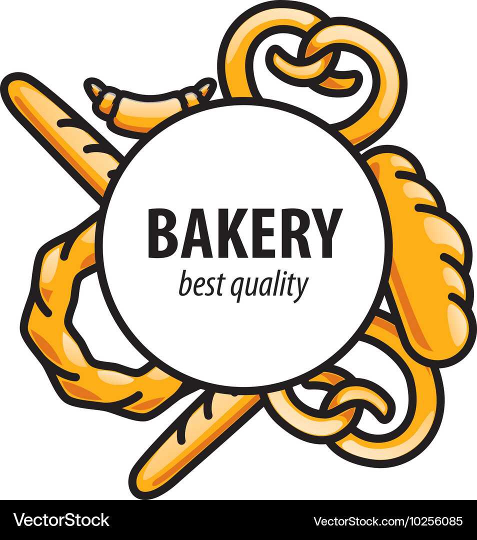 Logo bread Royalty Free Vector Image - VectorStock