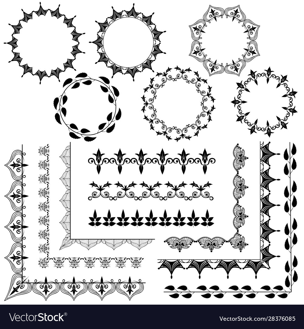 Set frames and elements for design