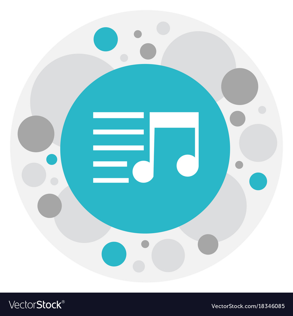 Sound symbol on song list