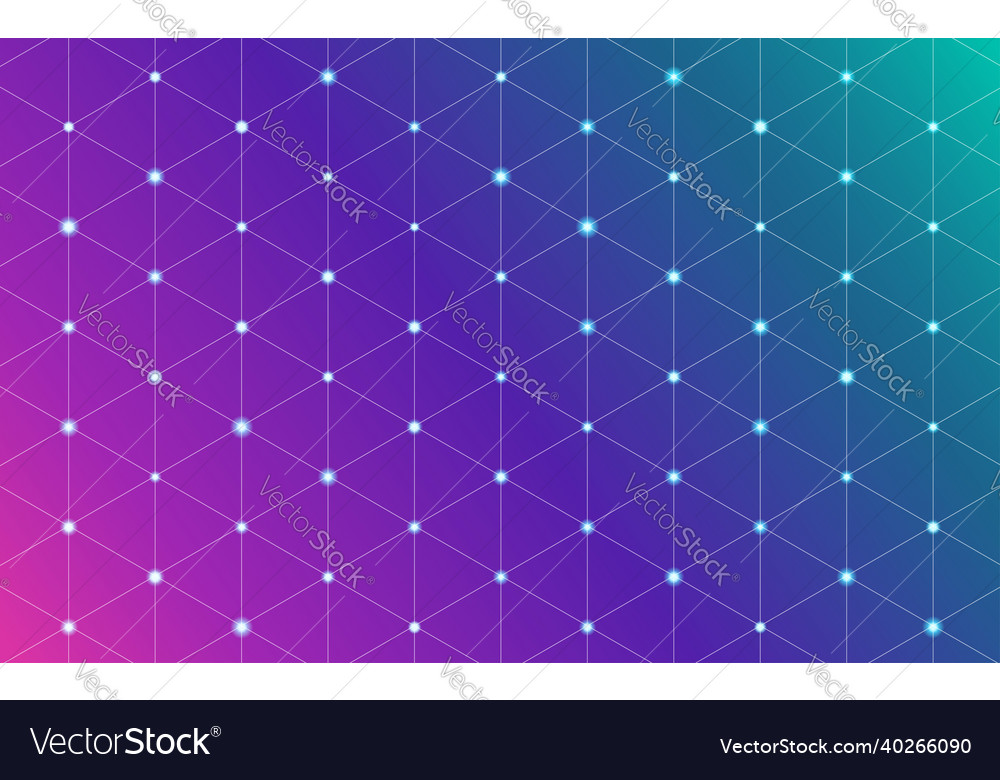 Abstract lowpoly network pattern editable strokes vector image Abstract lowpoly network pattern editable strokes