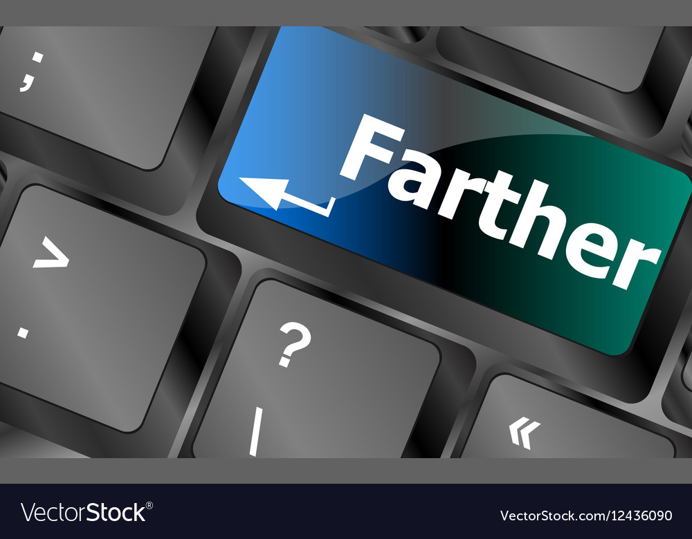 Keyboard with farther text on enter button