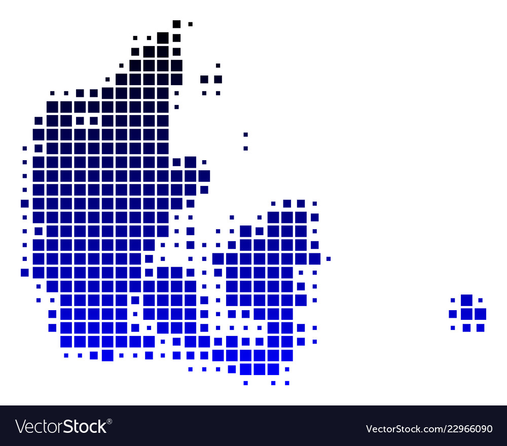 Map of denmark