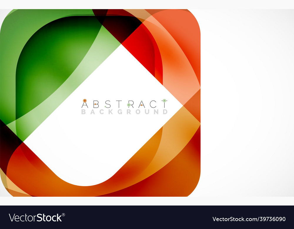 Minimal background abstract square shape vector image Minimal background abstract square shape