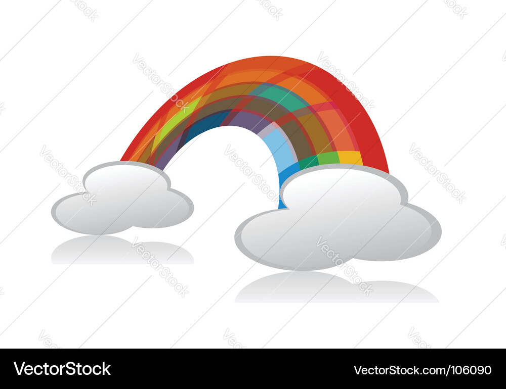 Rainbow background Royalty Free Vector Image - VectorStock