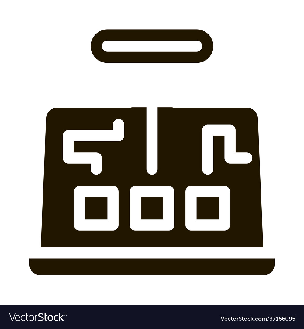 Computer program mistake research icon