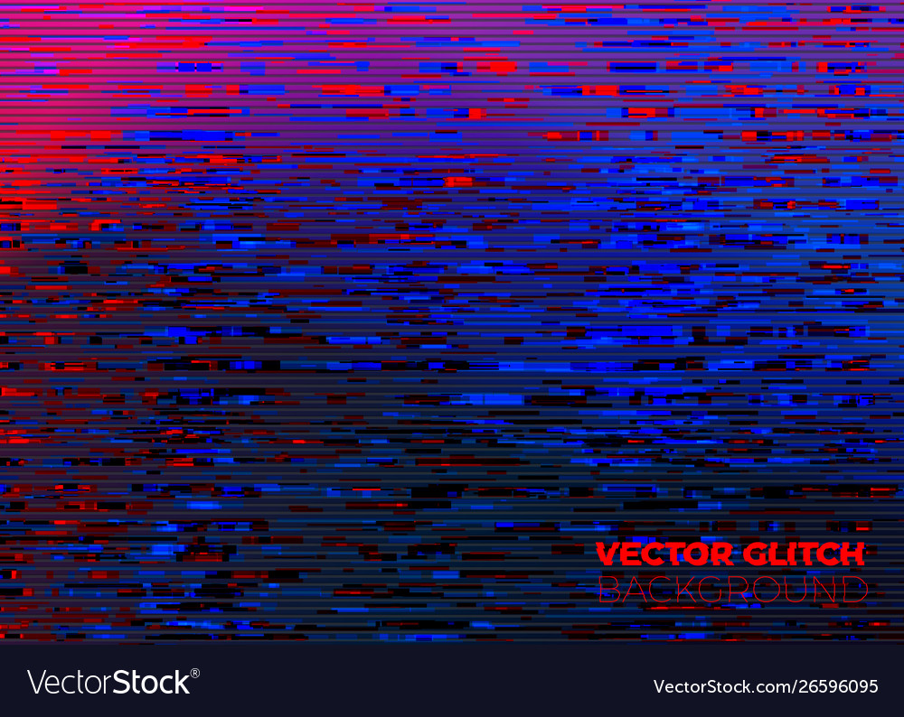 Glitchy Dark Screen