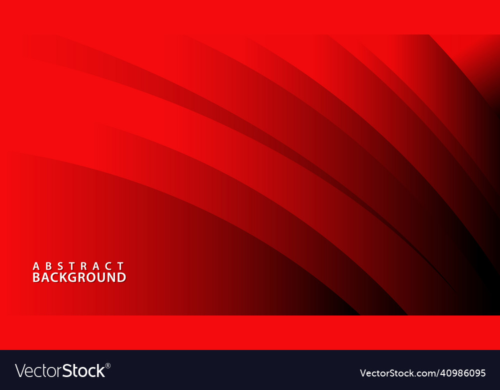Red wave abstract background template- textures Vector Image Red wave abstract background template- textures