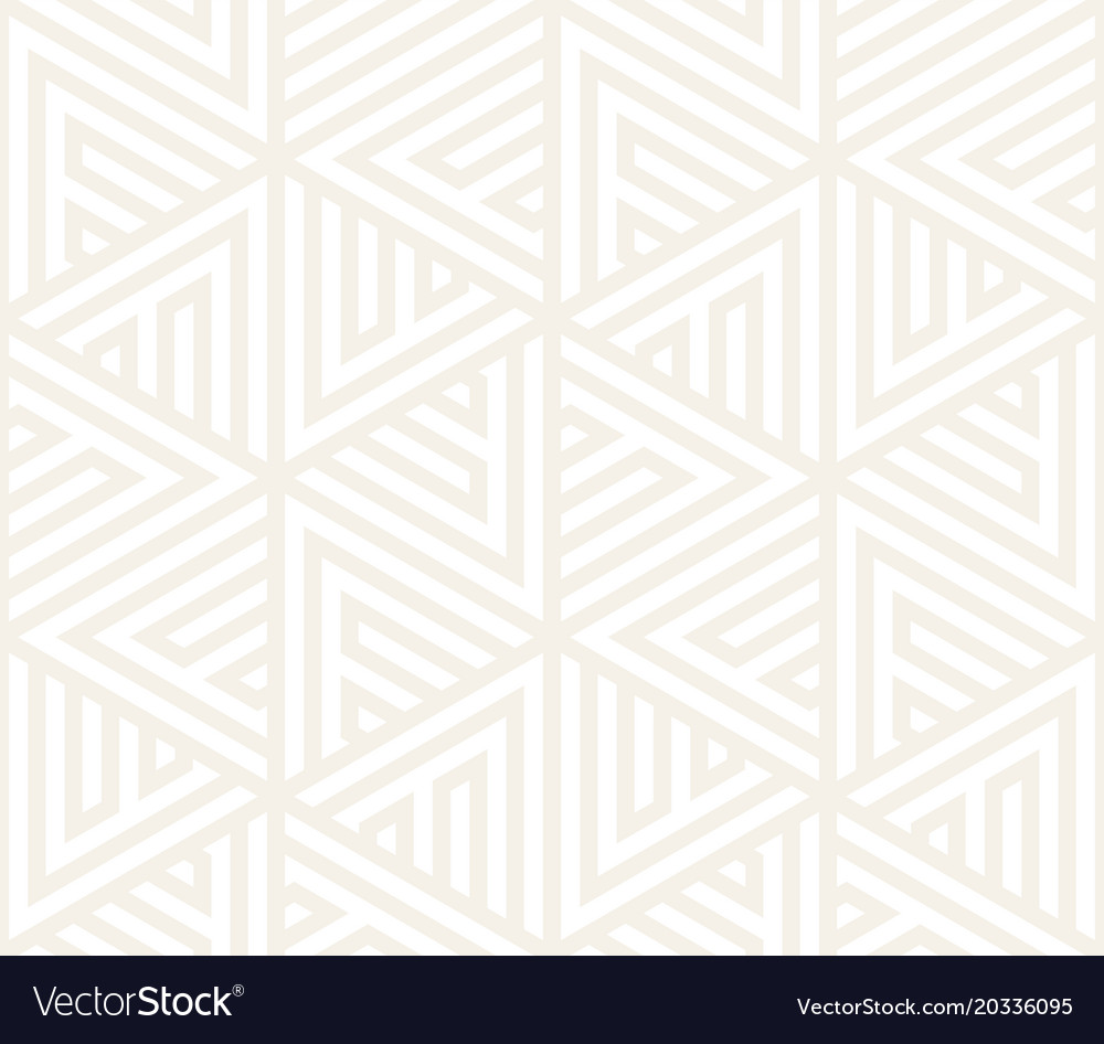 Striped Triangle Pattern