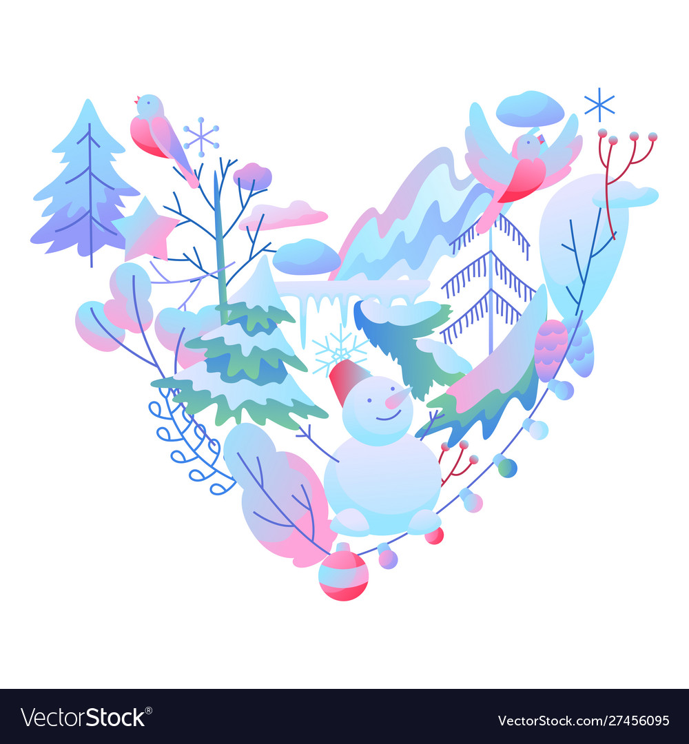 Winter Festive Background