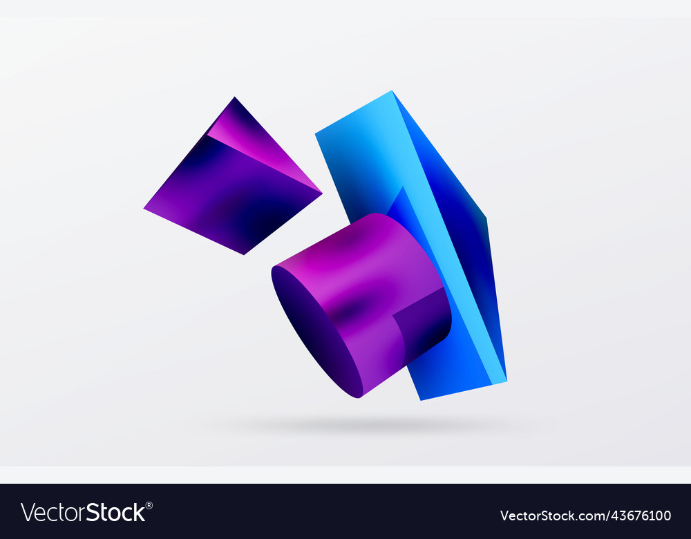 3d abstract background shapes triangle vector image 3d abstract background shapes triangle