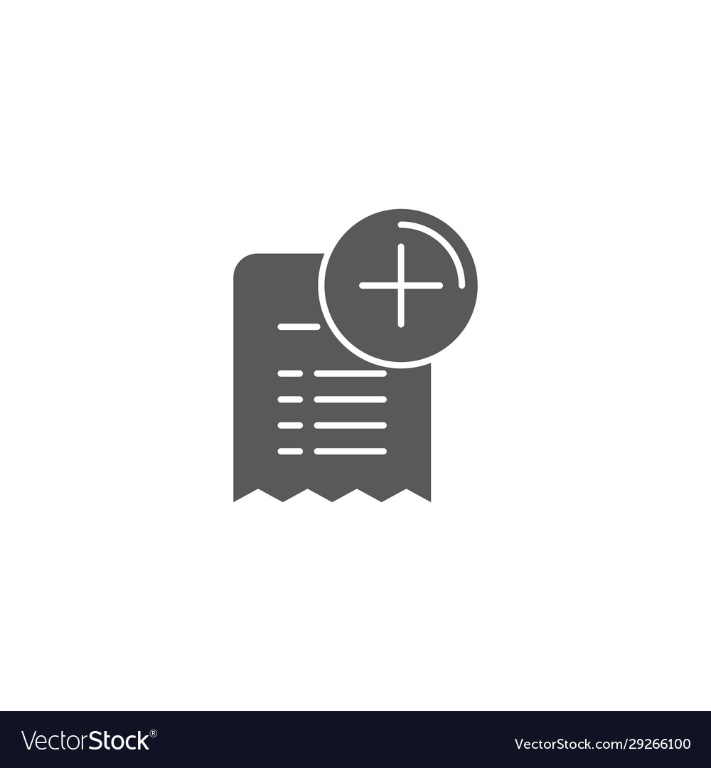 Add list icon symbol isolated on white background