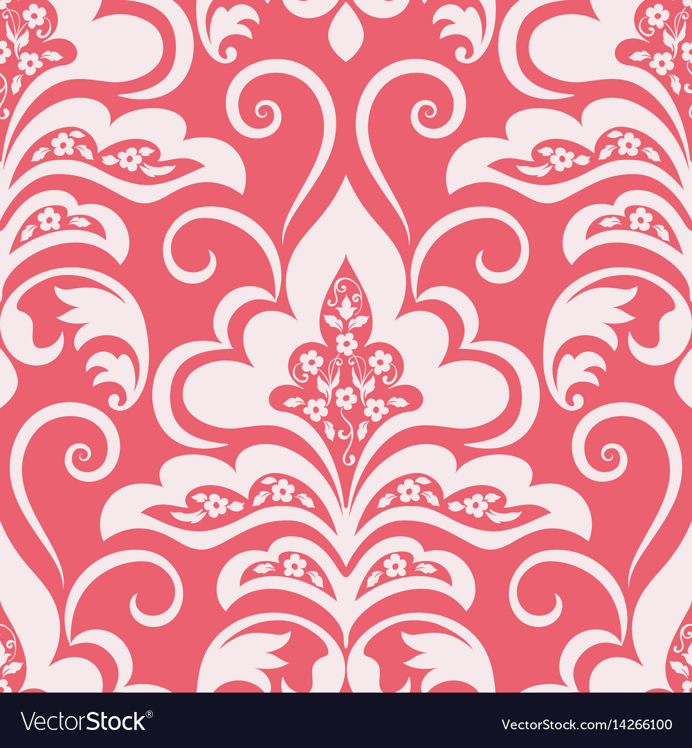 Damask seamless pattern element classical luxury