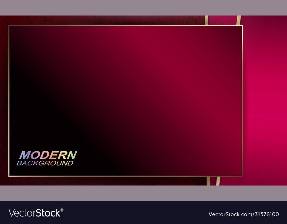 Red texture design with gradient square frame