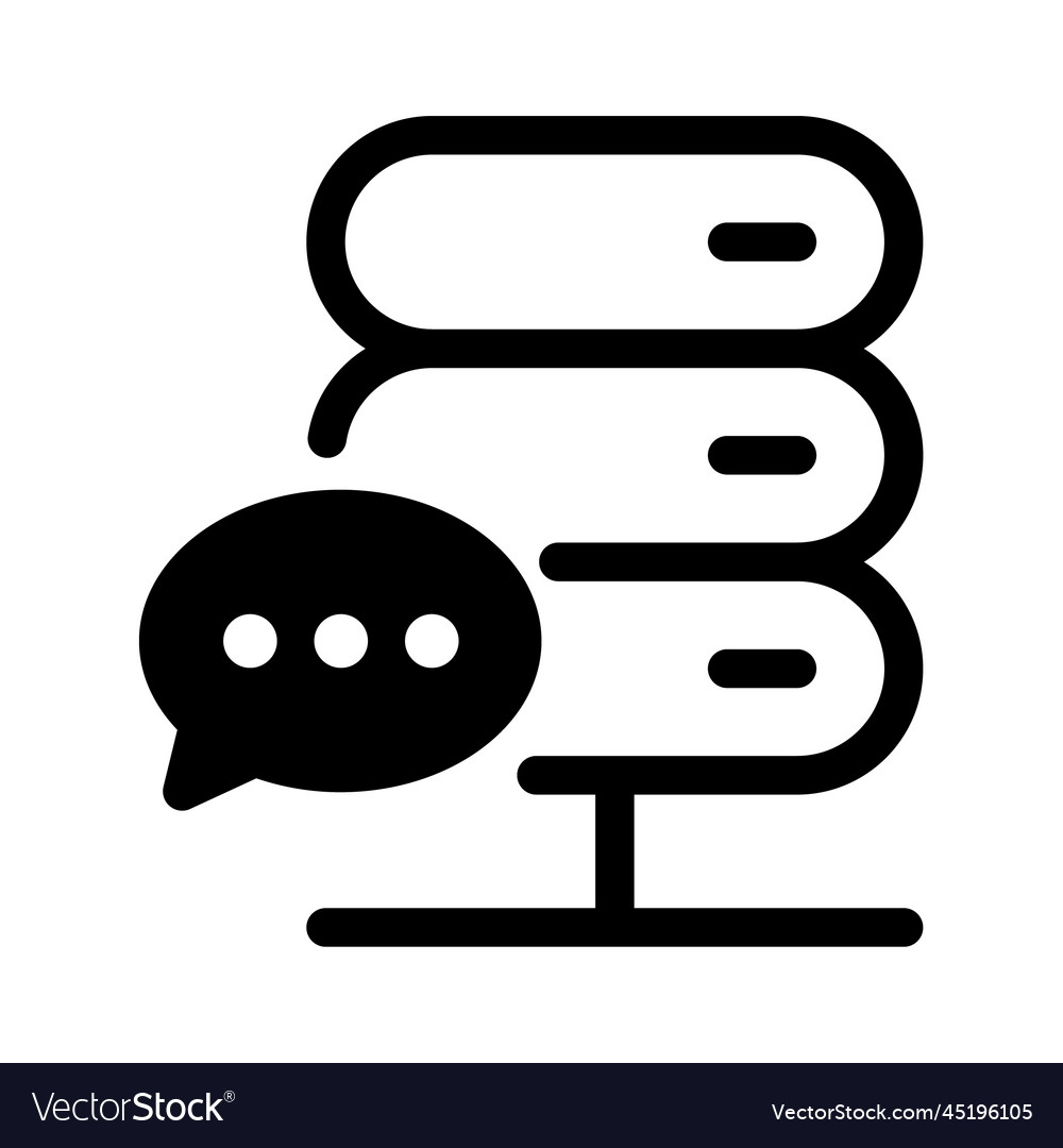 Data and network icon suitable for a wide range Vector Image Data and network icon suitable for a wide range