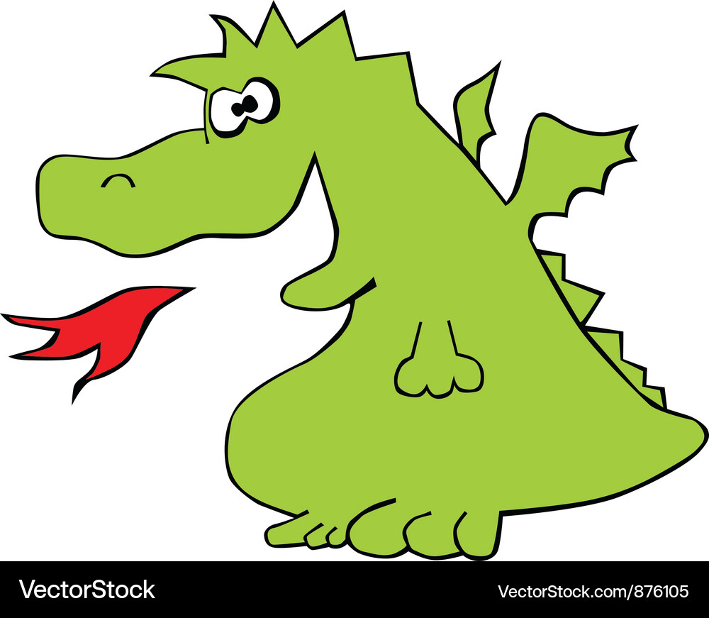 Dragon Royalty Free Vector Image - VectorStock