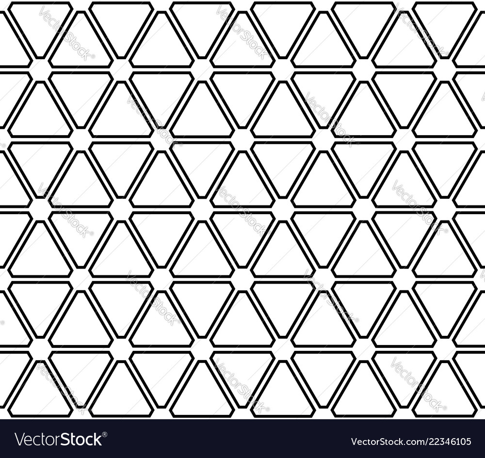 Geometric Triangle Pattern
