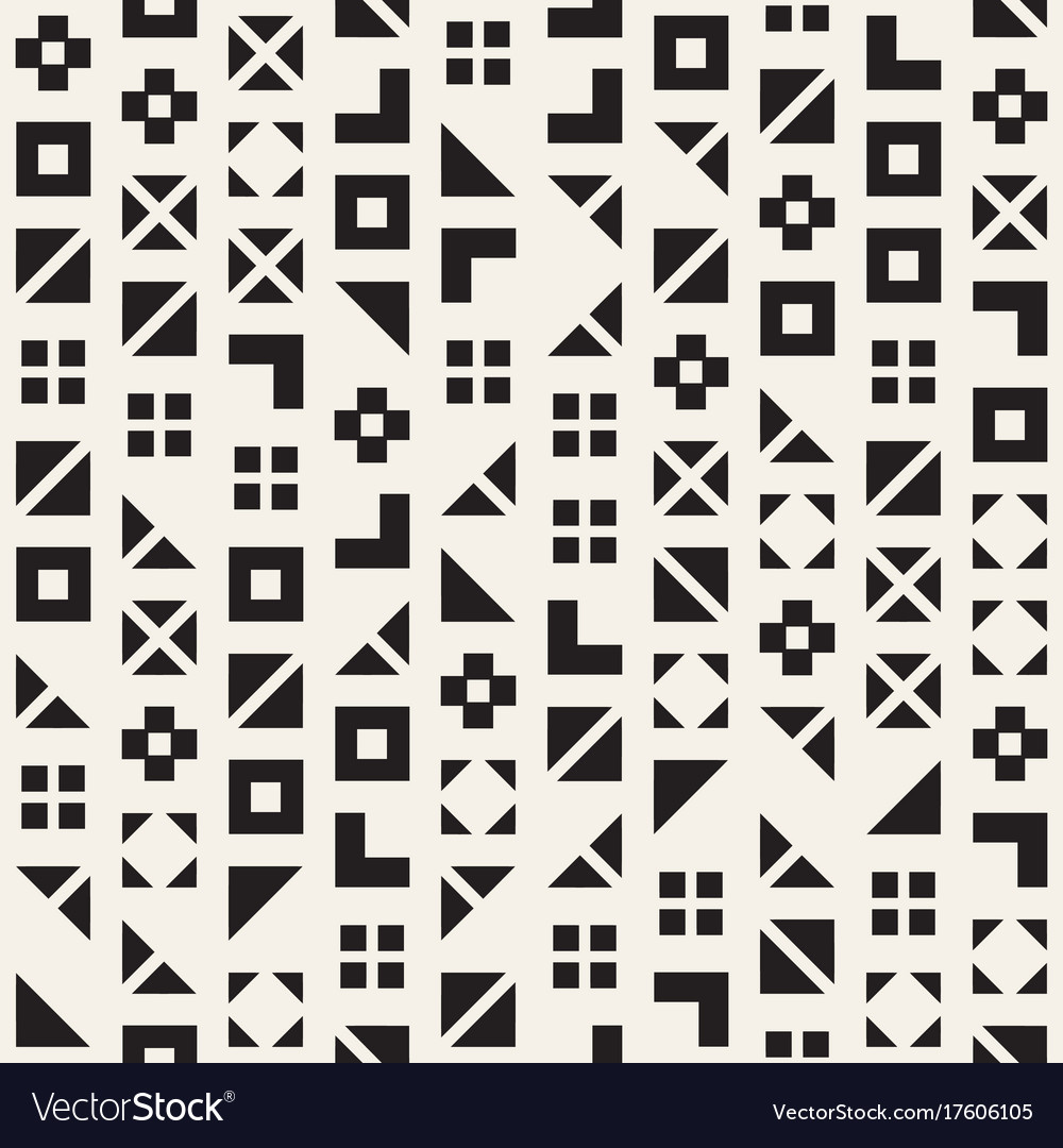 Random shapes seamless pattern modern