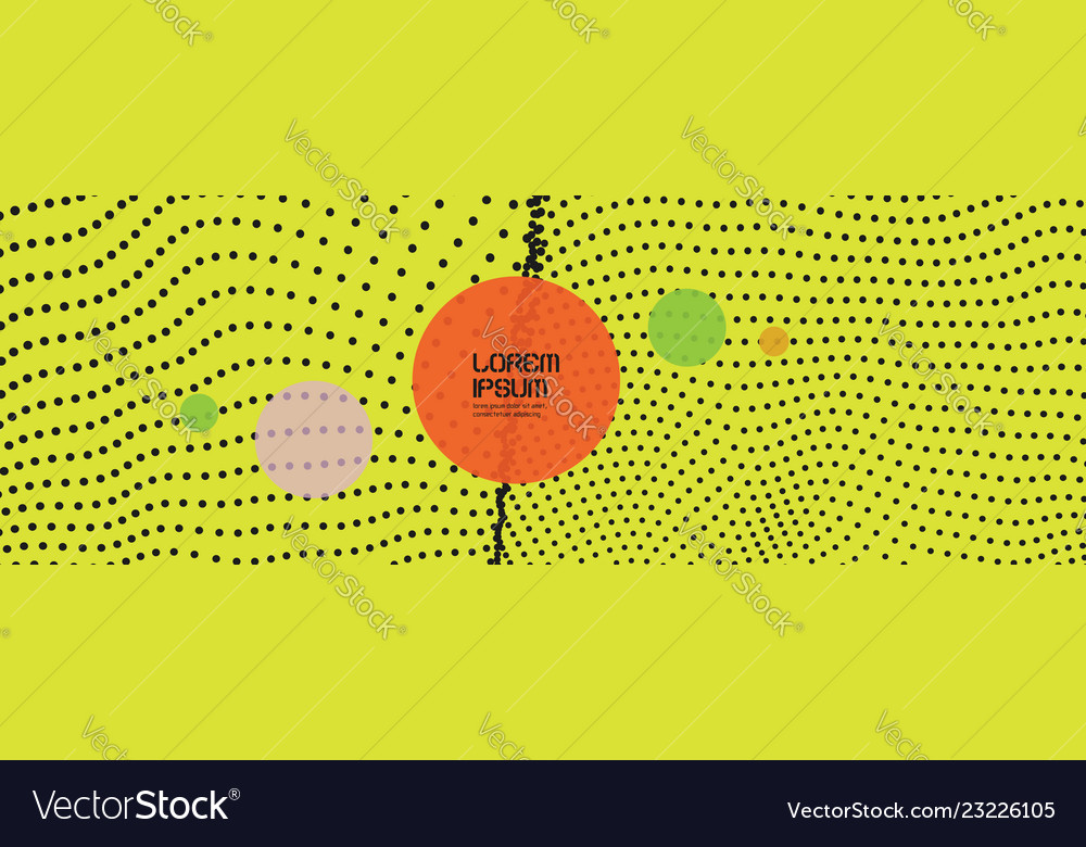 Trendy abstract background array with dynamic vector image Trendy abstract background array with dynamic