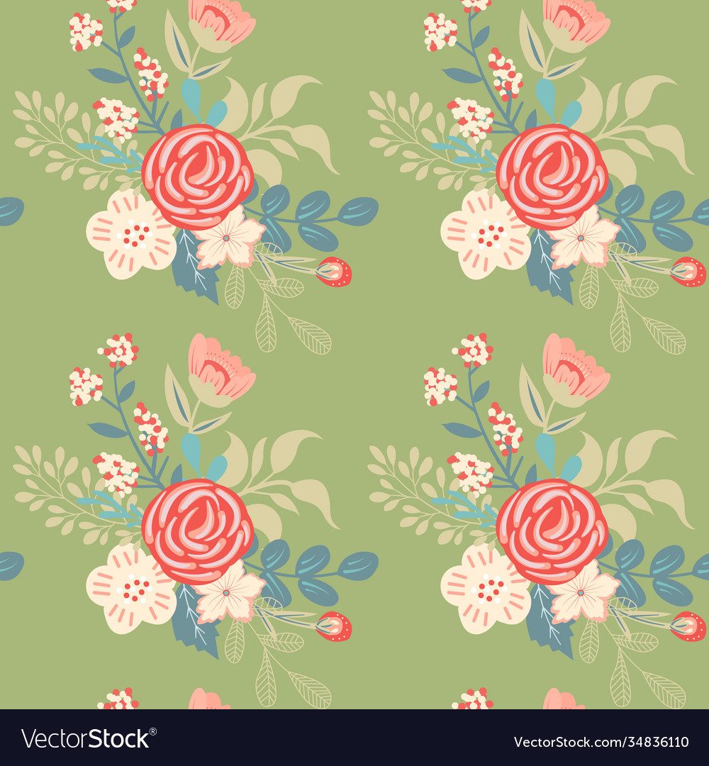 Seamless floral pattern