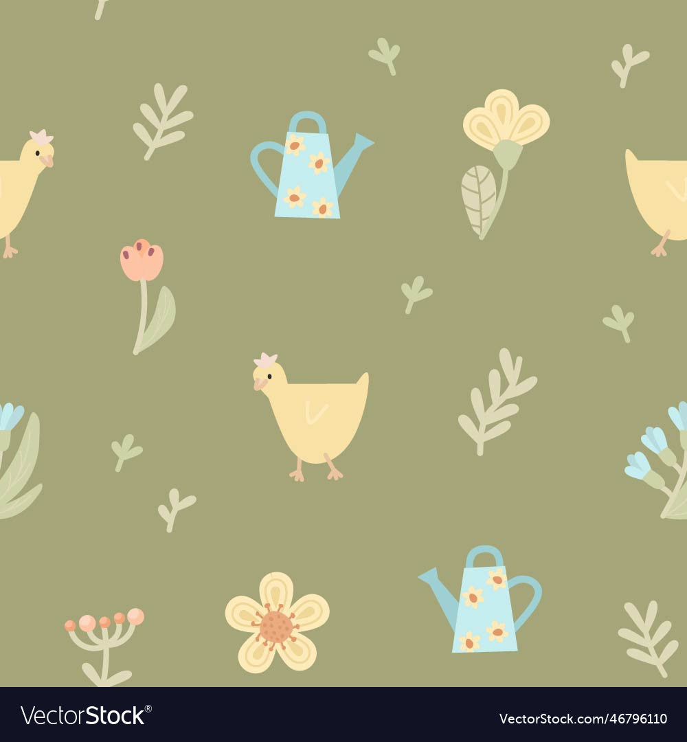 Seamless pattern vector image Seamless pattern