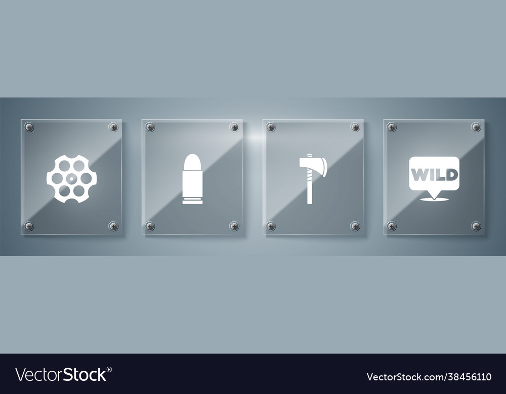 Set pointer to wild west tomahawk axe bullet Vector Image Set pointer to wild west tomahawk axe bullet