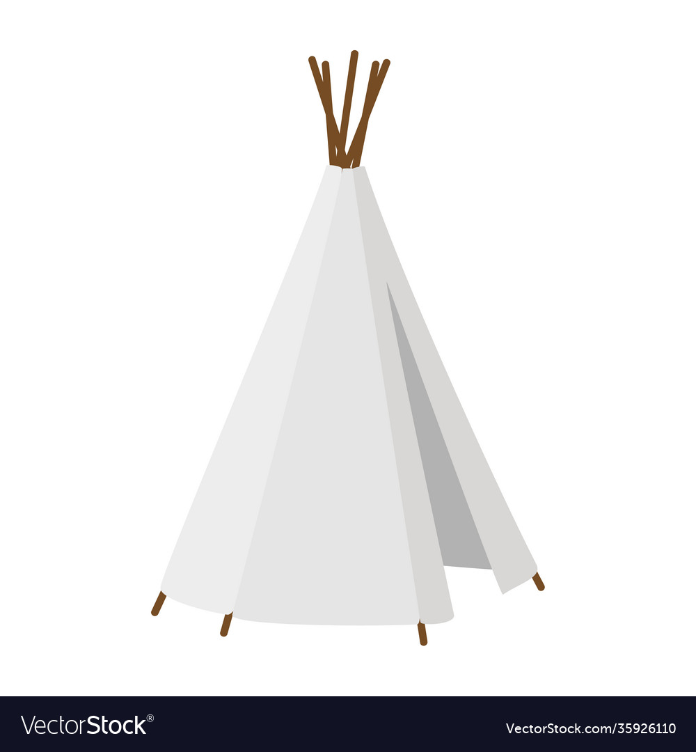 Teepee tent or wigwam native american dwelling