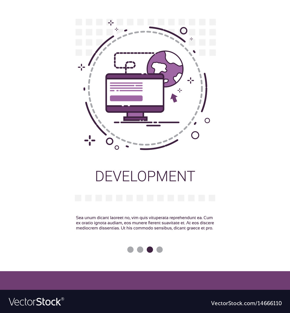 Web design software development computer