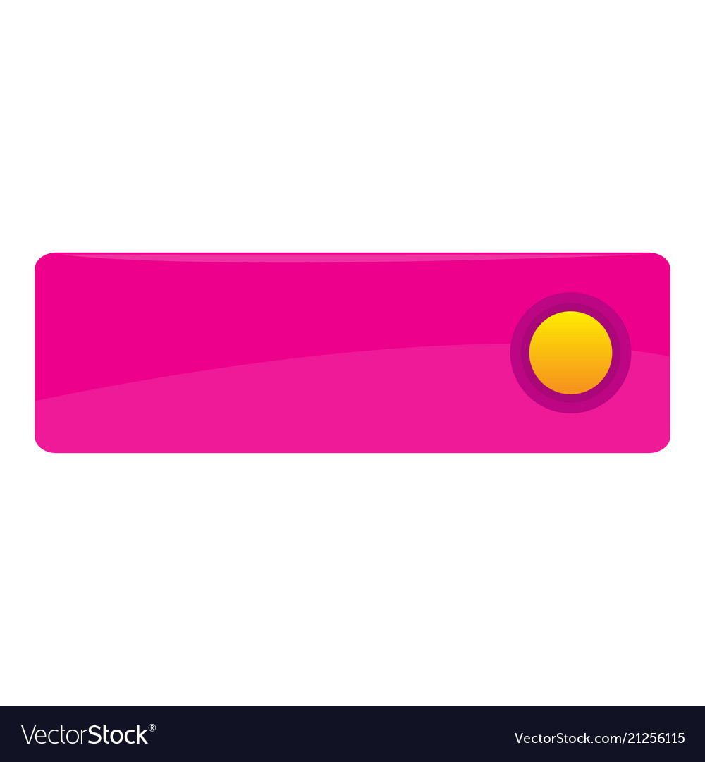 Isolated web button