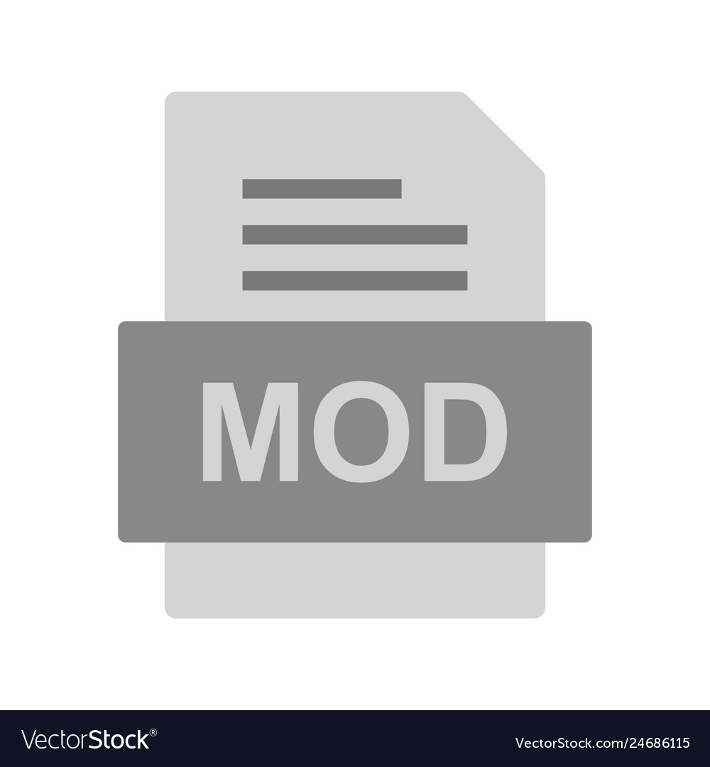Mod file document icon