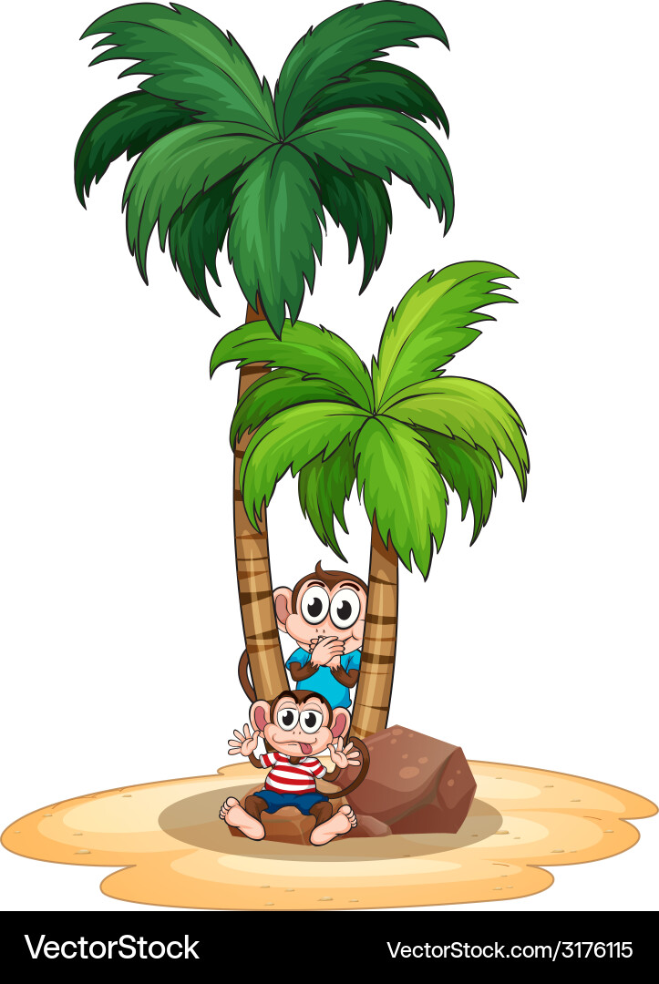 Monkeys Royalty Free Vector Image - VectorStock