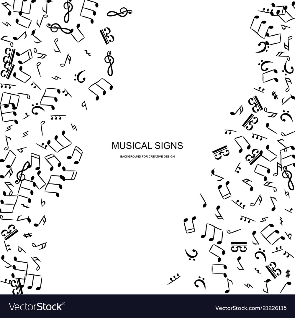 Musical Notes Background