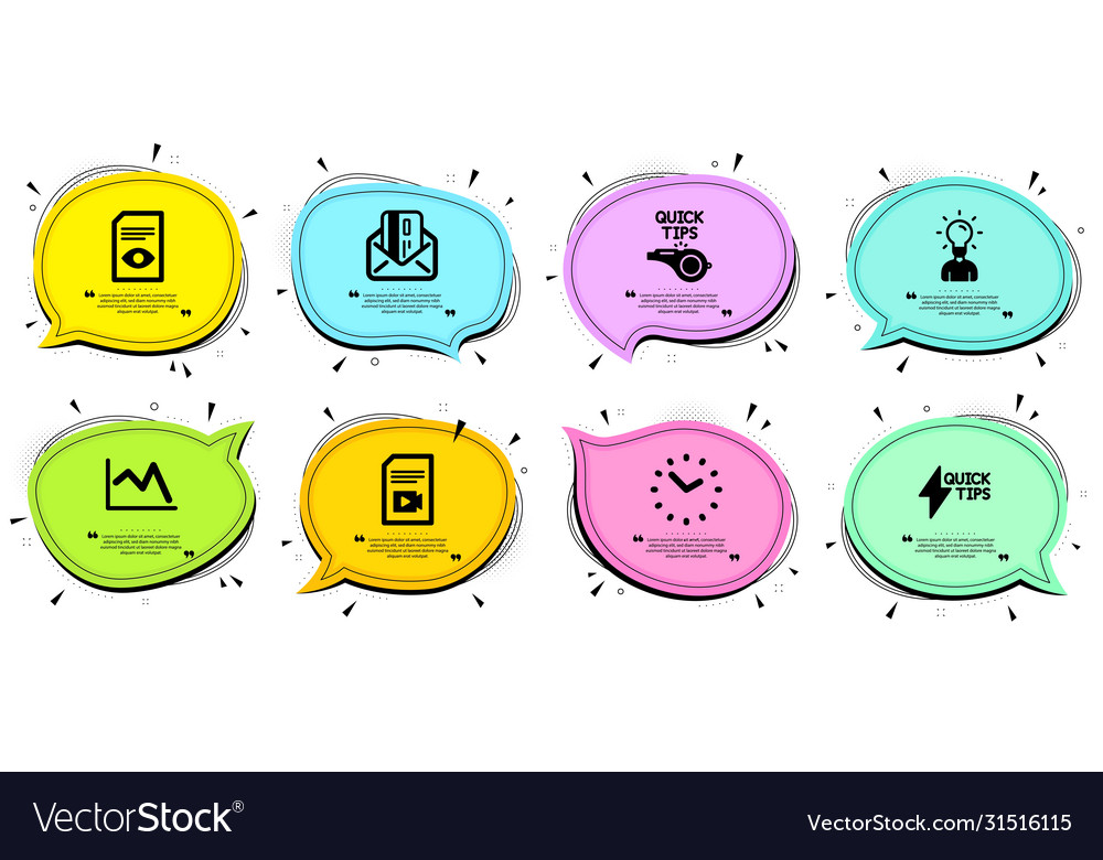 Quickstart guide credit card and view document vector image Quickstart guide credit card and view document