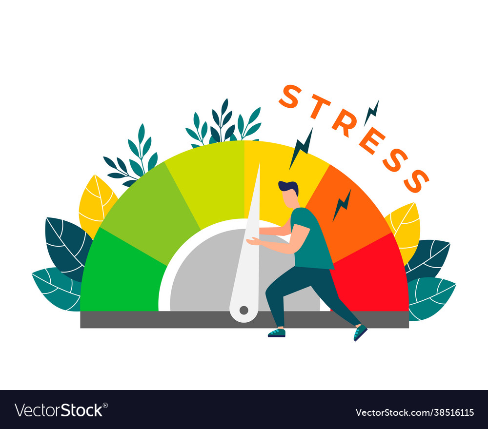 relieve-stress-stress-levels-are-reduced-through-vector-image