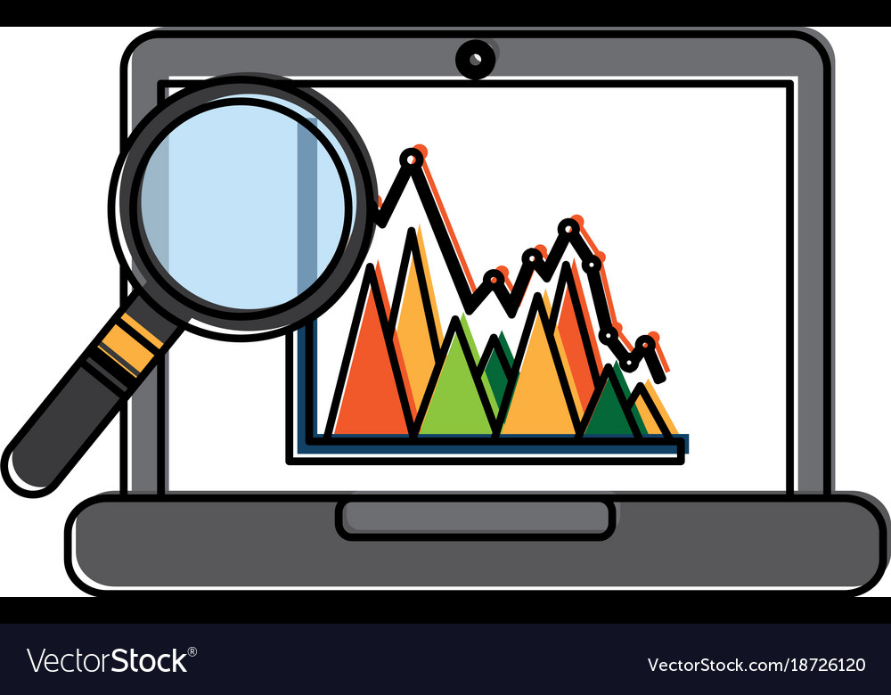 Graph chart icon image