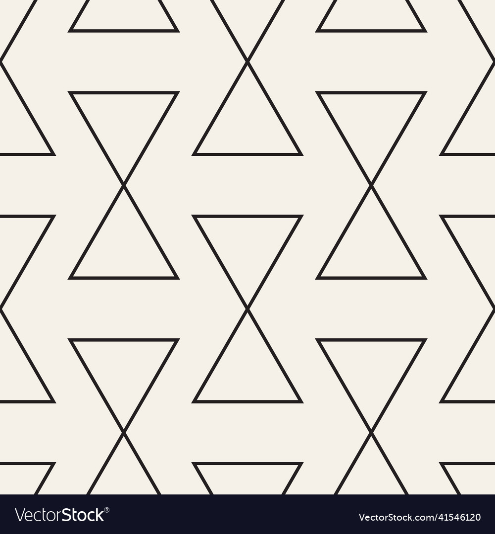 Seamless pattern repeating geometric elements