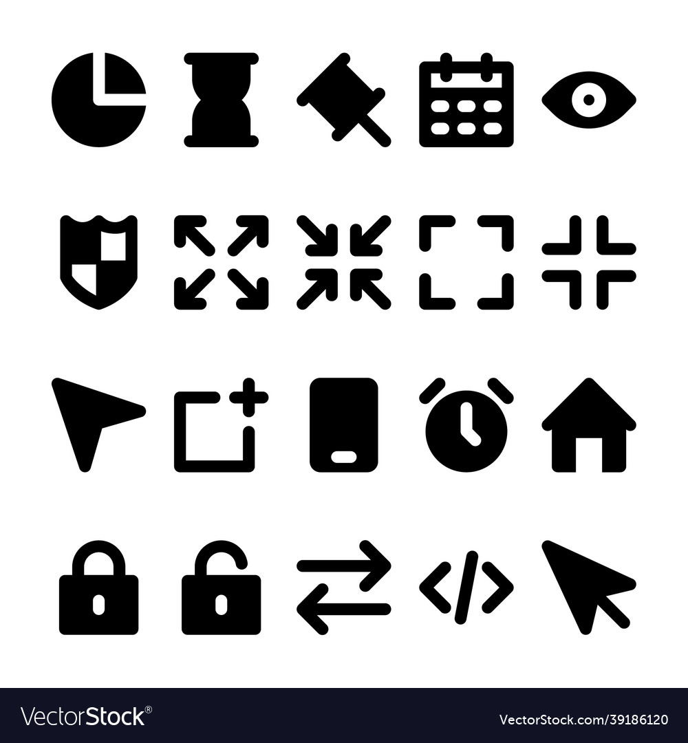 User interface vector image User interface