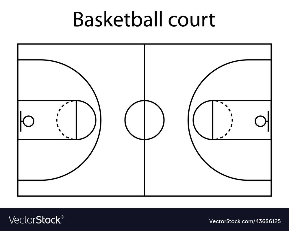 Basketball Hof Parkett Icon