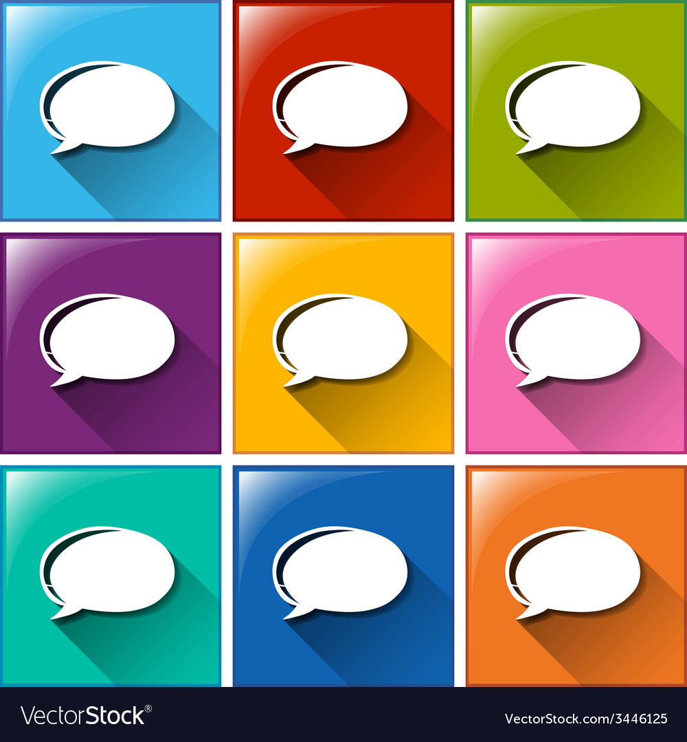 Buttons with empty callout callouts