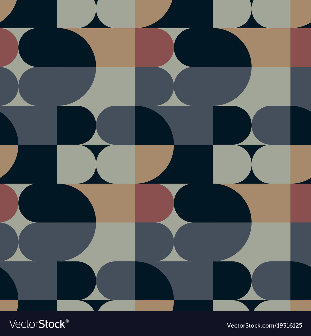 Circle squares irregular seamless pattern