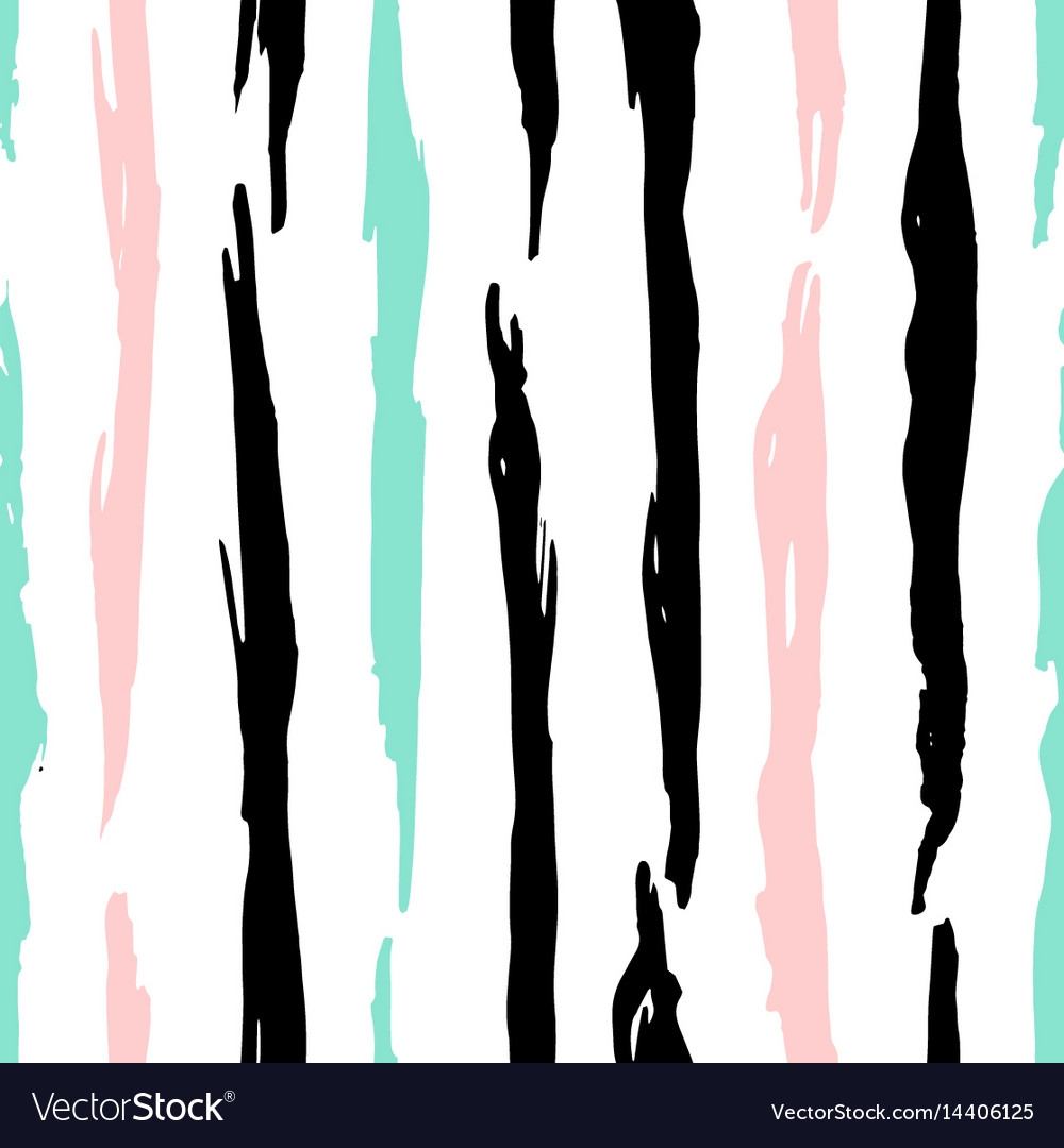 Grunge trendy lines seamless pattern