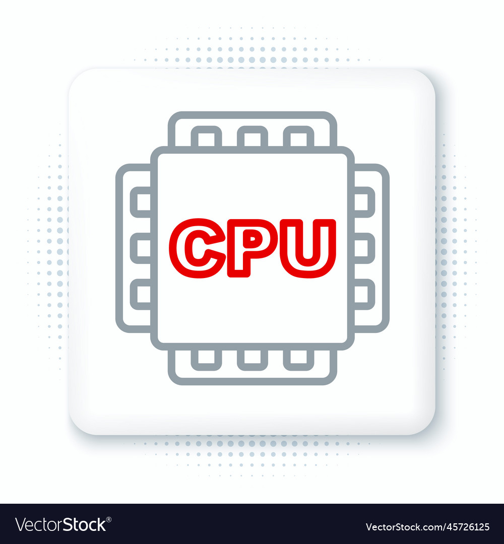 Zeilenrechner mit Mikroschaltungen cpu