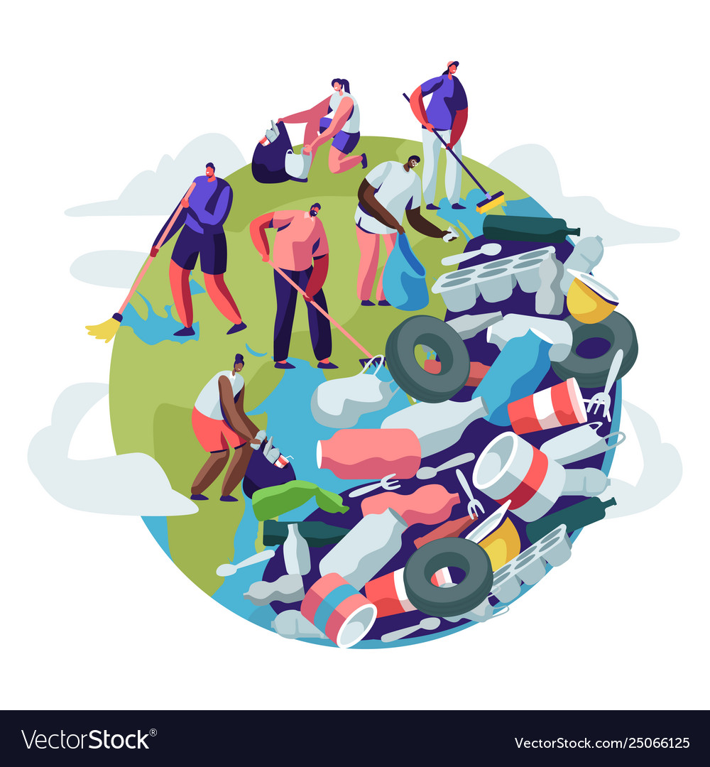 Planet Cleanup Characters