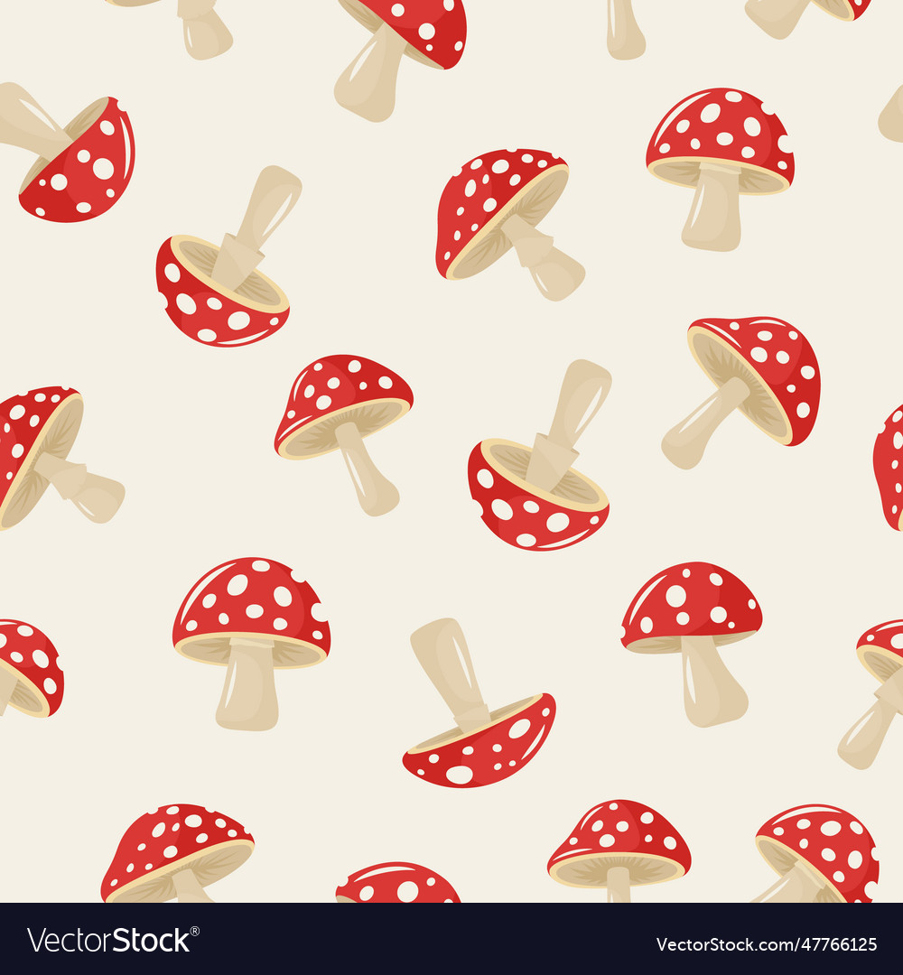 Seamless pattern with hand drawn cartoon Vector Image