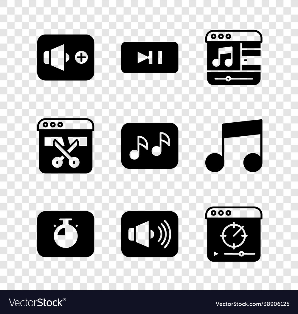 Set speaker volume pause button music player