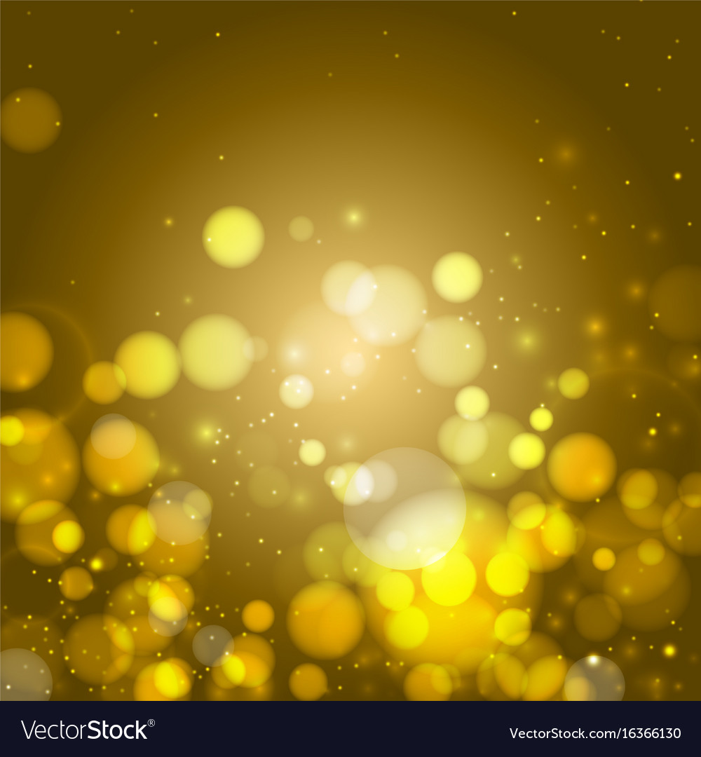 Blurred glitter bokeh pattern